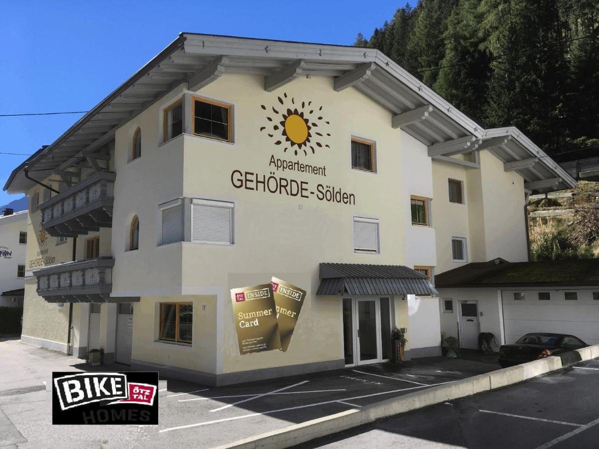 Appartement Gehoerde-Soelden Inklusive Summercard Exterior photo